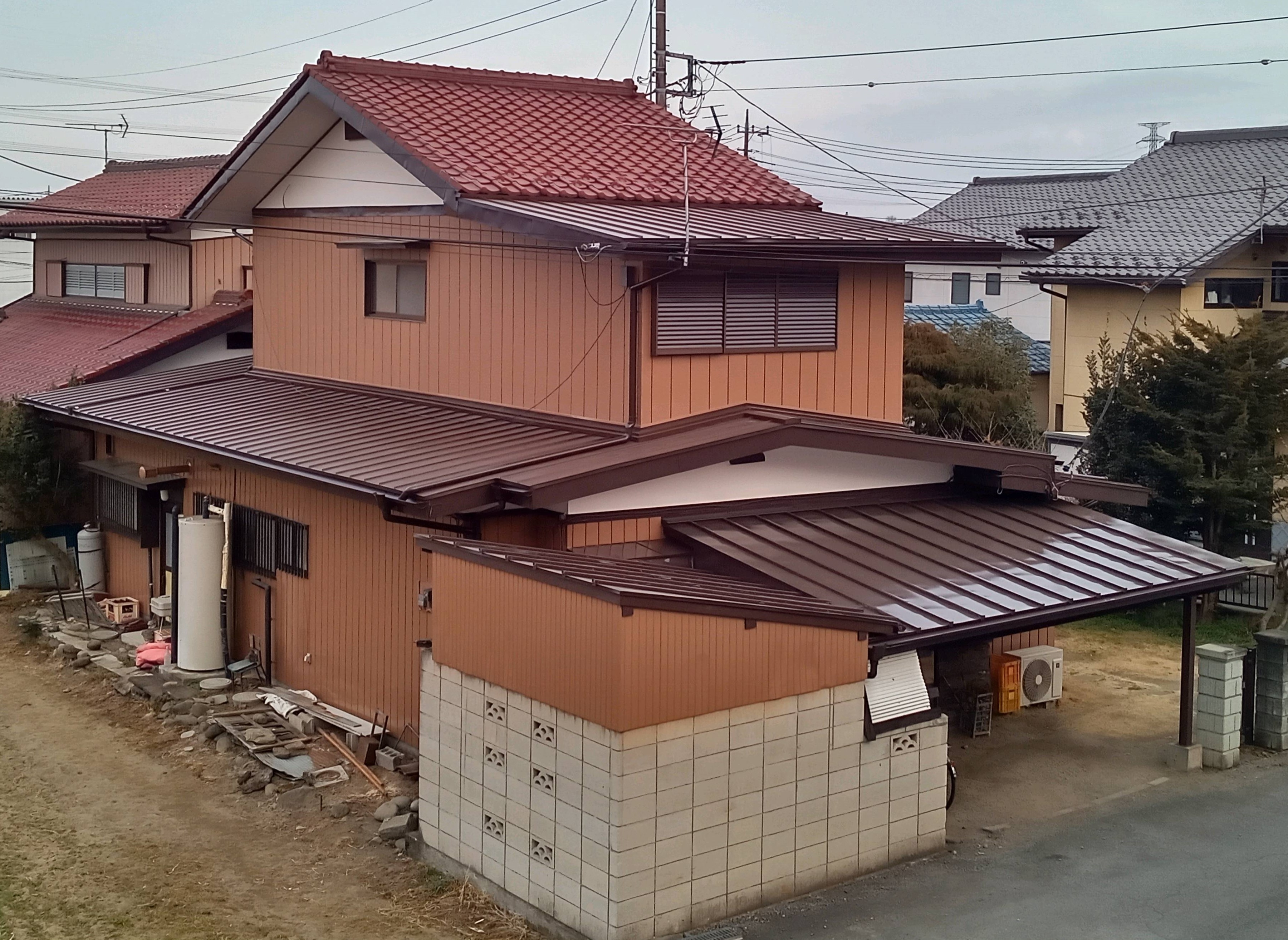 屋根改修・外壁塗装・雨樋交換・バルコニー改修